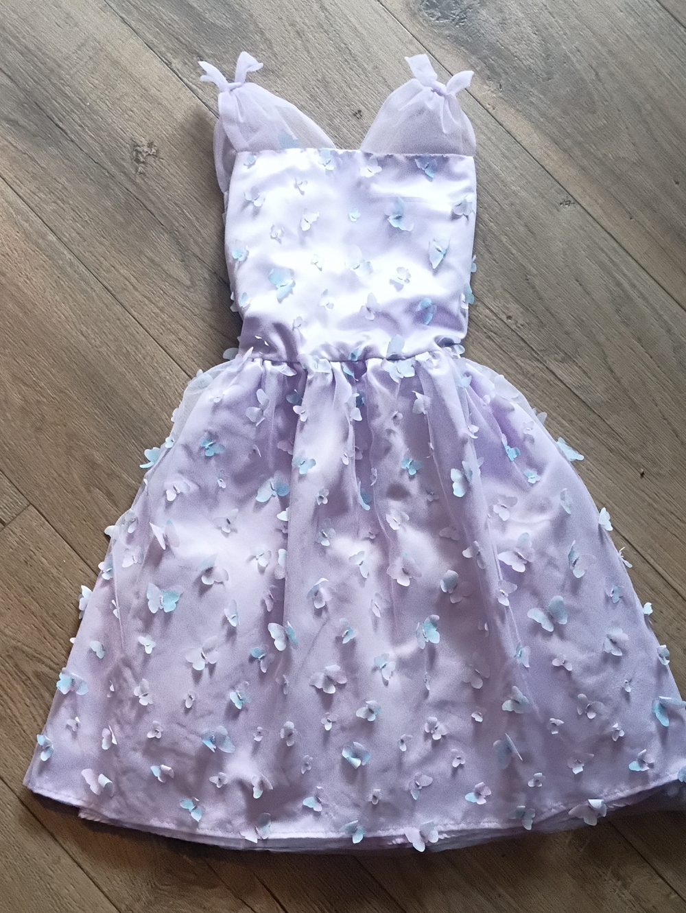 3D Printed Butterfly Tulle Dress